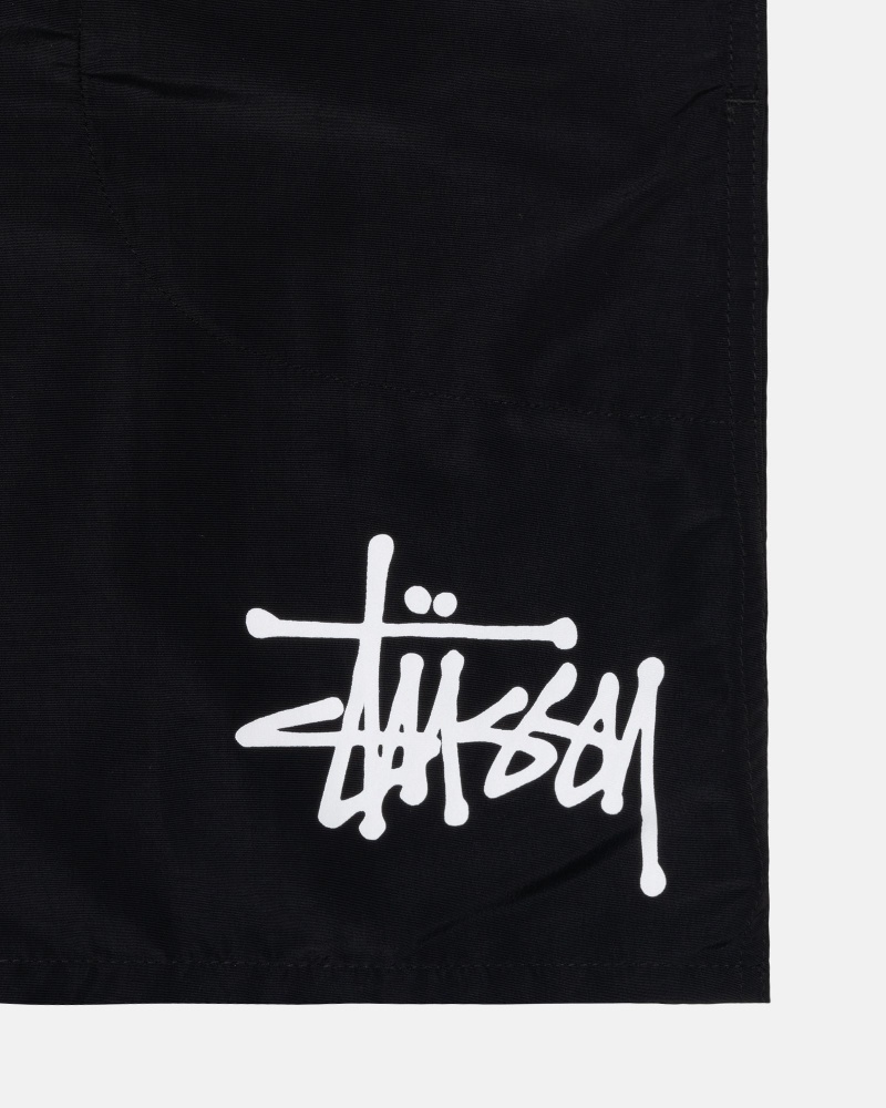 Black Stüssy Water Short Big Basic | THAV5-9368