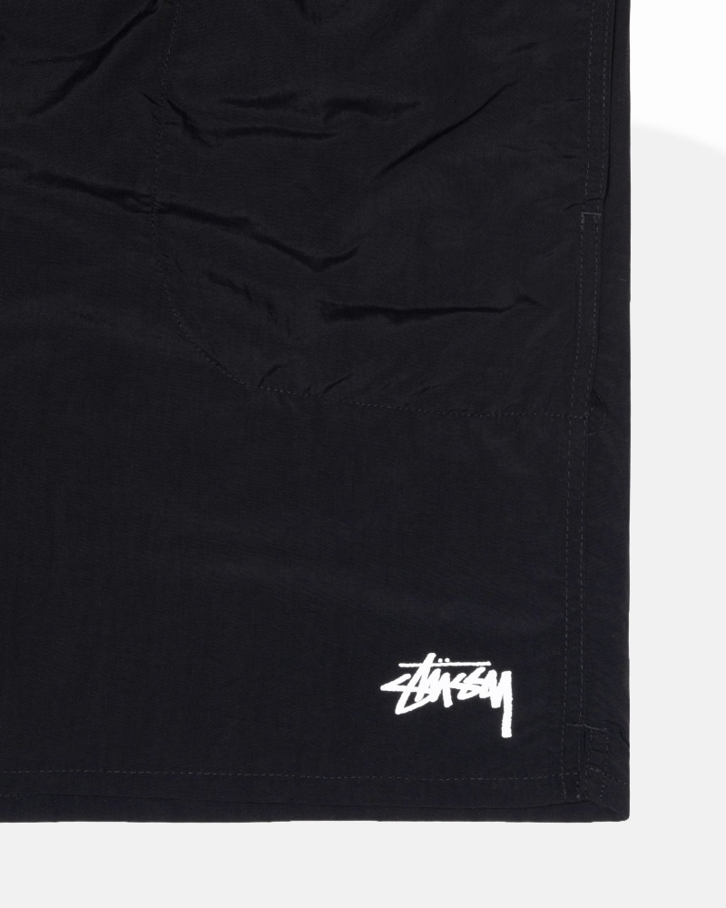 Black Stüssy Water Short Stock | QGHW2-7906