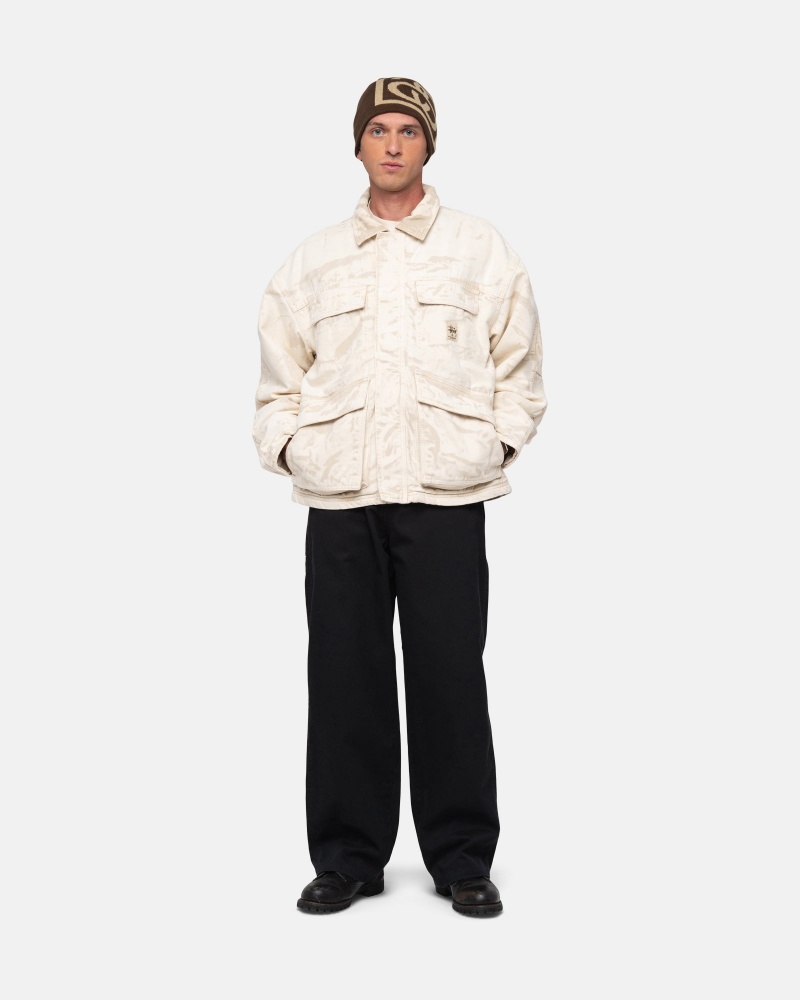 Black Stüssy Workgear Trouser Twill | XMZY3-8569