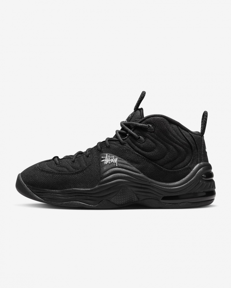 Black / Black / White Stüssy x Nike Air Penny 2 DQ5674-001 | DQ5674-001