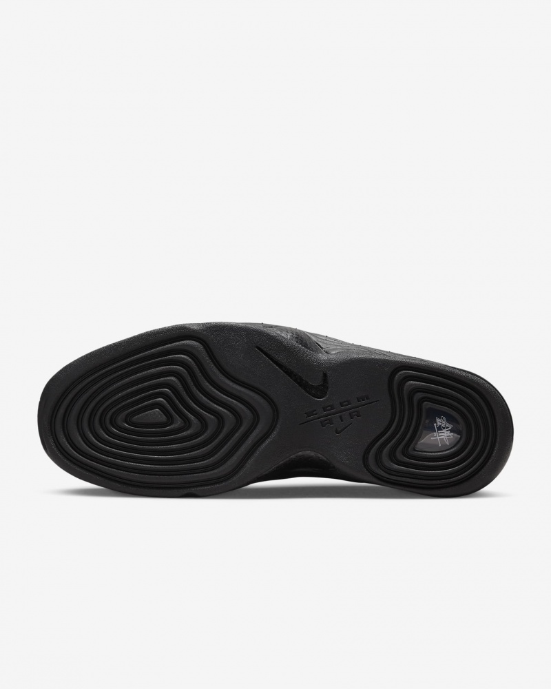 Black / Black / White Stüssy x Nike Air Penny 2 DQ5674-001 | DQ5674-001