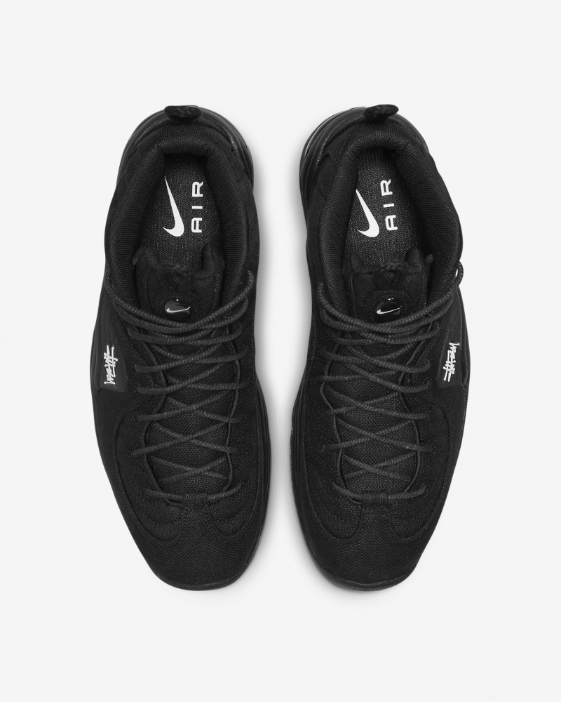 Black / Black / White Stüssy x Nike Air Penny 2 DQ5674-001 | DQ5674-001