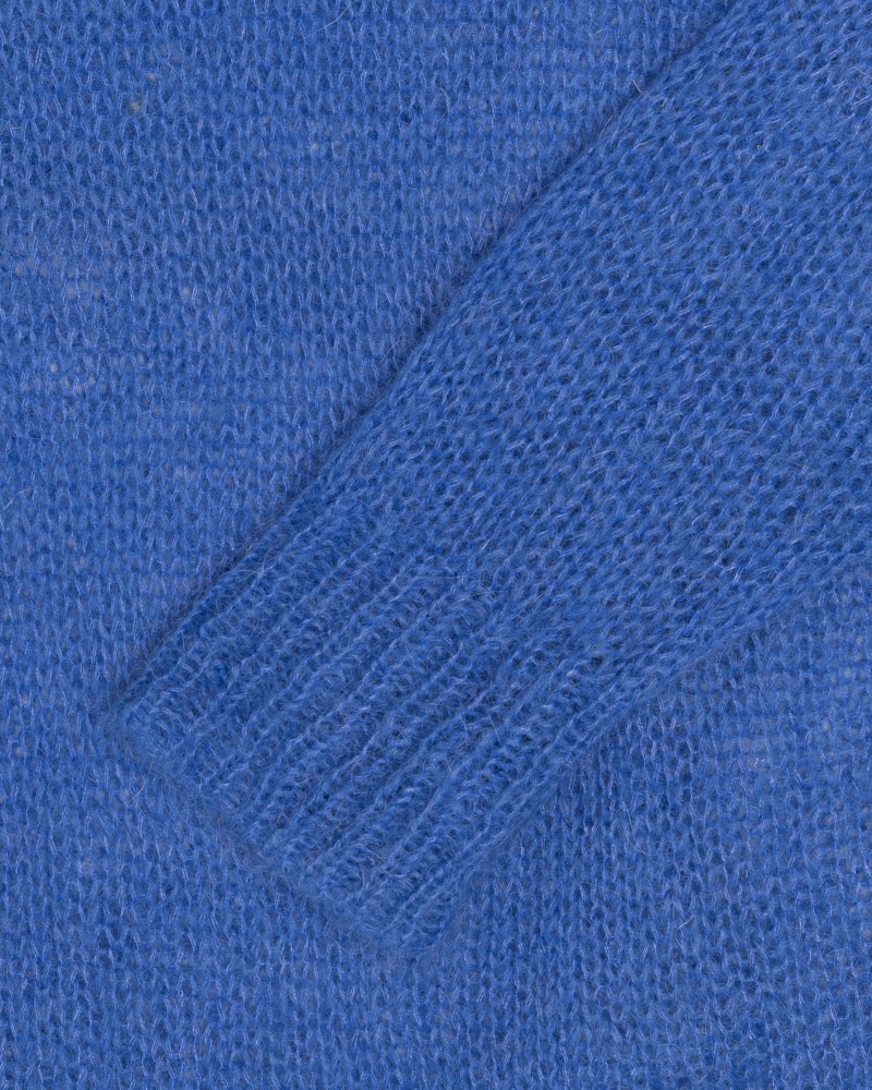 Blue Stüssy S Loose Knit Sweater | GMNV7-5614