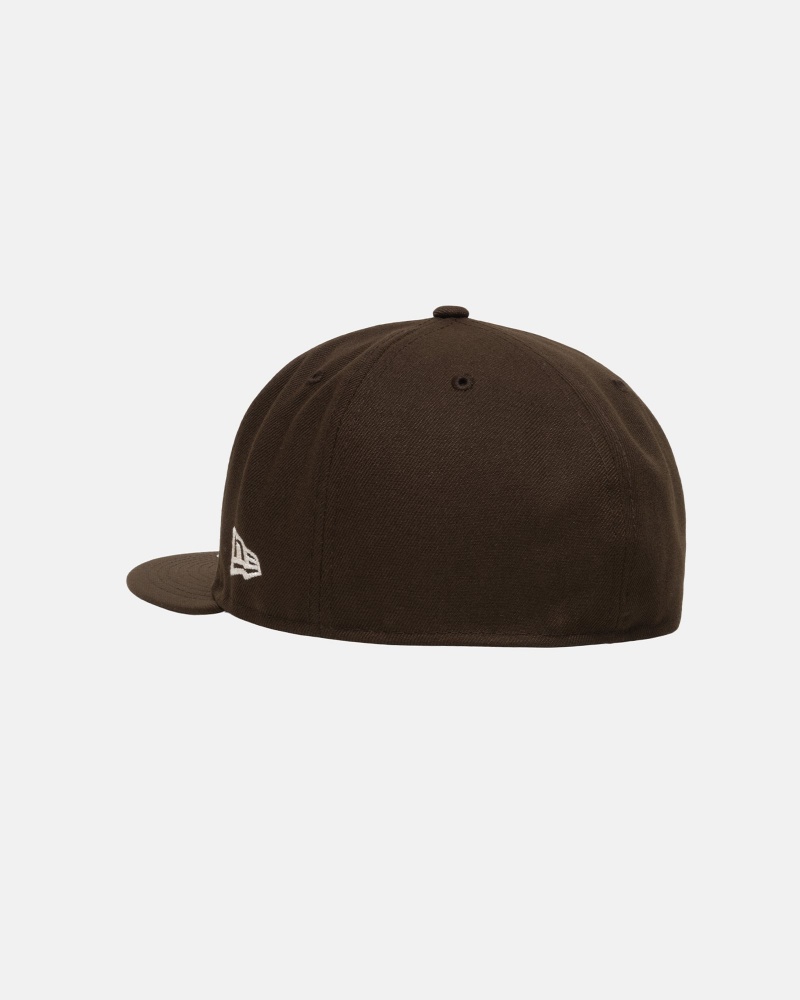 Brown Stüssy New Era 59Fifty Airplane | LVEA1-9045