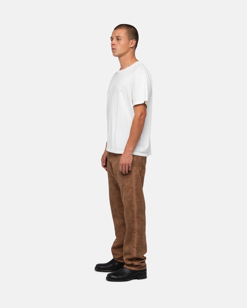 Brown Stüssy & Levi's Dyed Jacquard Jean | RIVW-27406