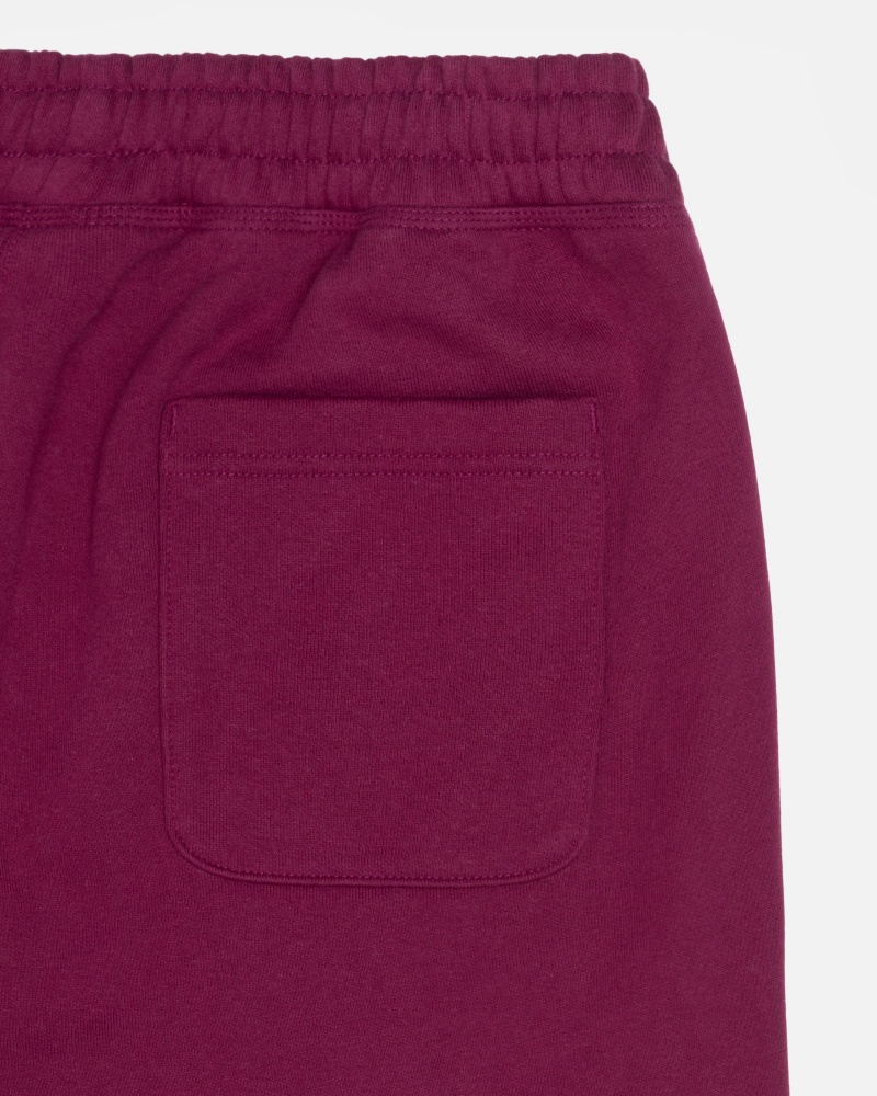 Burgundy Stüssy Stock Logo Sweatpant | OUXF9-0148