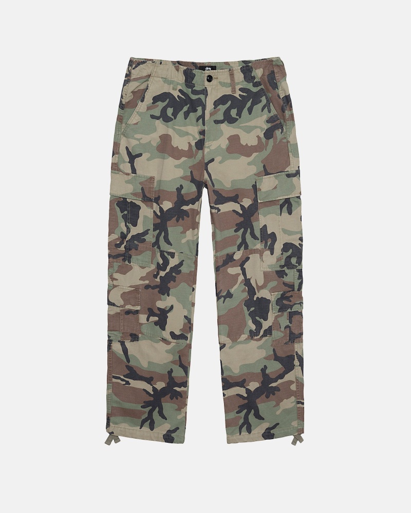 Camo Stüssy Surplus Cargo Ripstop | YLFQ5-3017