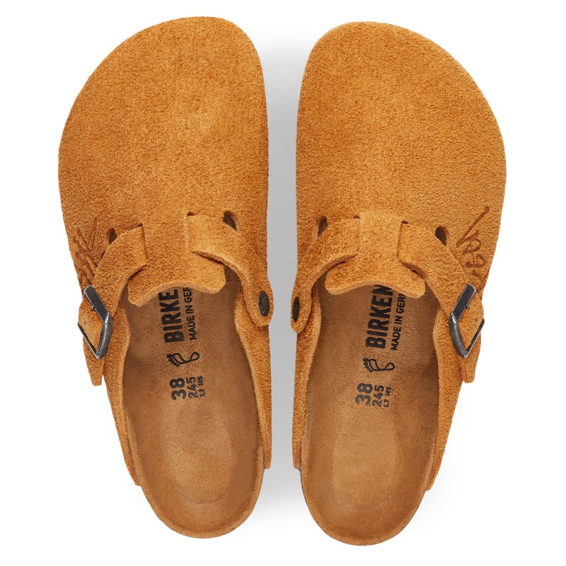 Caramel Stüssy Stussy Boston Suede | REWJLI-496