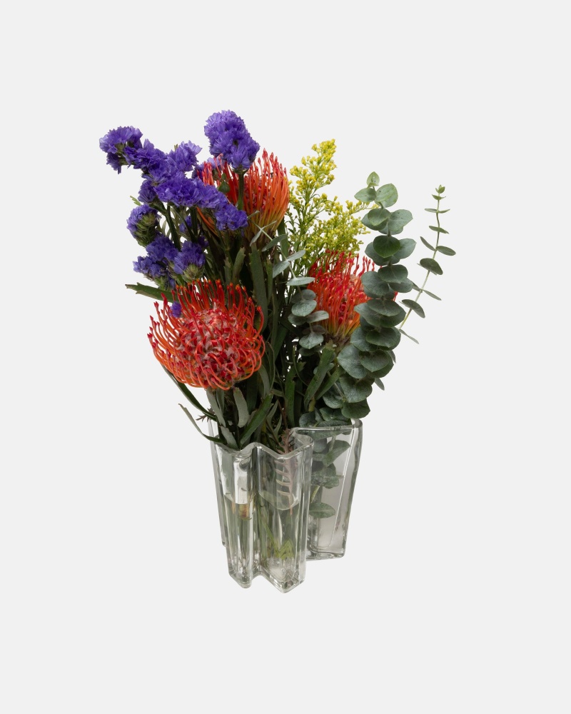 Clear Stüssy Surfman Vase | SKDR-06981