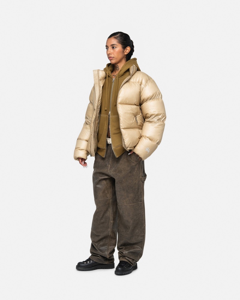 Coyote Stüssy Down Puffer Parachute Ripstop | XIZN5-4081