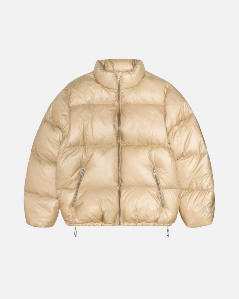 Coyote Stüssy Down Puffer Parachute Ripstop | XIZN5-4081