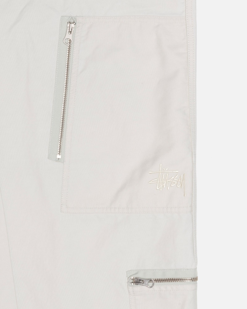 Cream Stüssy Nyco Flight Pant | VJFR2-1763