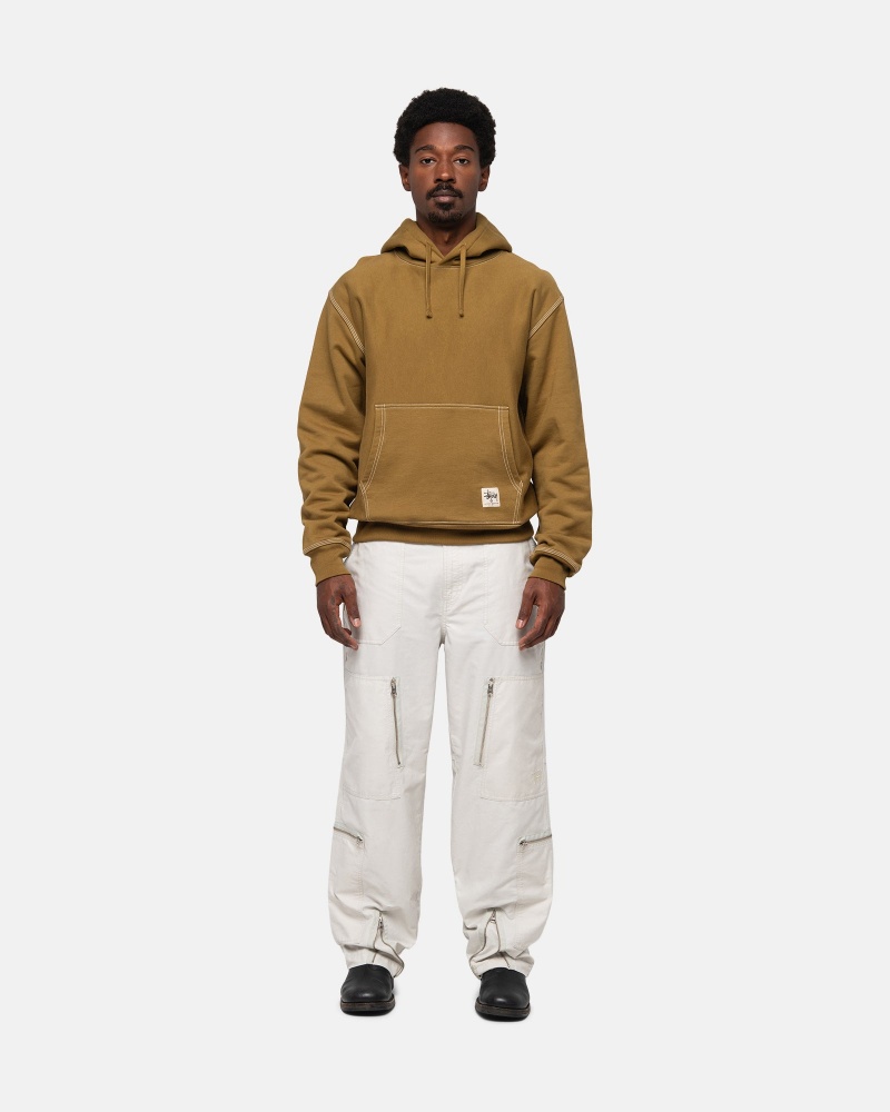 Cream Stüssy Nyco Flight Pant | VJFR2-1763