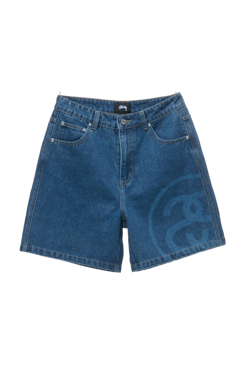 Dark Blue Stüssy Ss-Link Short | GNWOLX-975