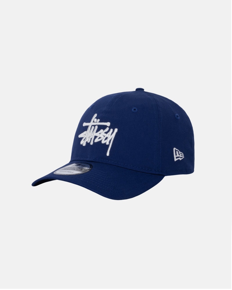 Dark Royal Stüssy New Era 9Twenty Basic Strapback | WVPU-49250