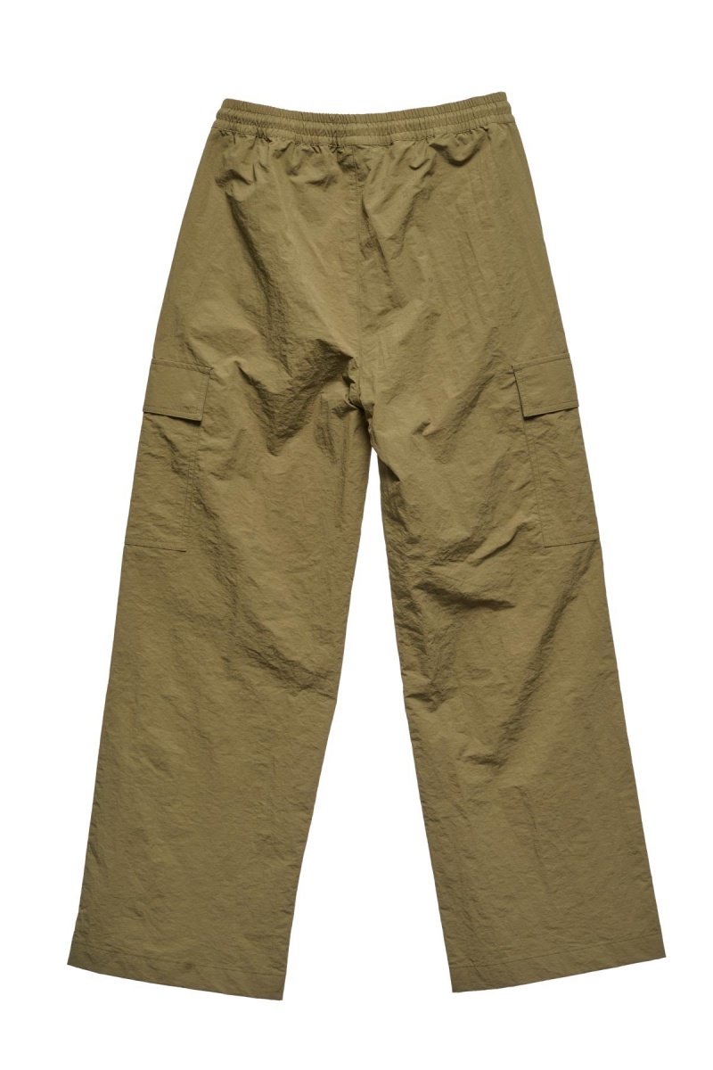 Dusty Green Stüssy Nylon Cargo Pant | UMBKNG-524