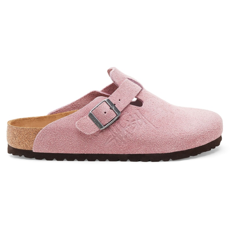 Dusty Pink Stüssy Stussy Boston Suede | TXYWIU-543