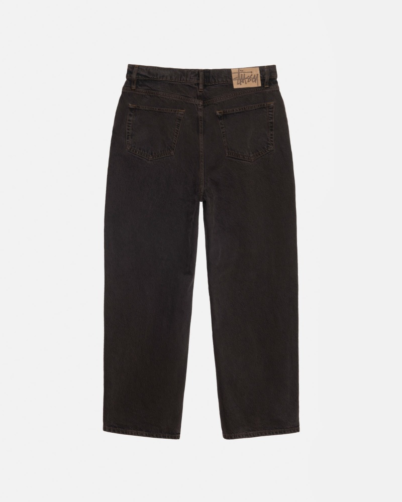 Espresso Stüssy Big Ol' Jean Denim | RGEV-09582