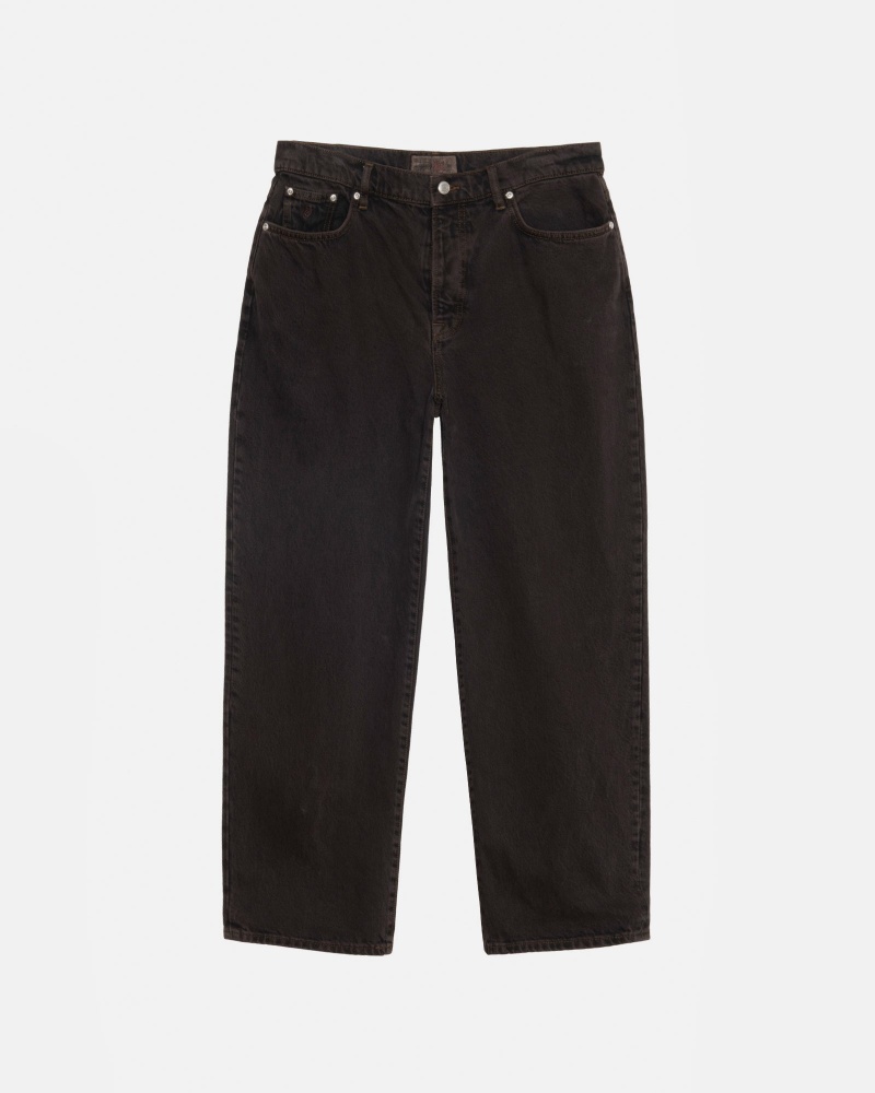 Espresso Stüssy Big Ol\' Jean Denim | RGEV-09582