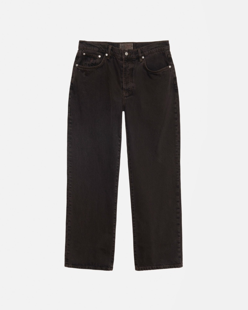 Espresso Stüssy Classic Jean Denim | RCKE-86021