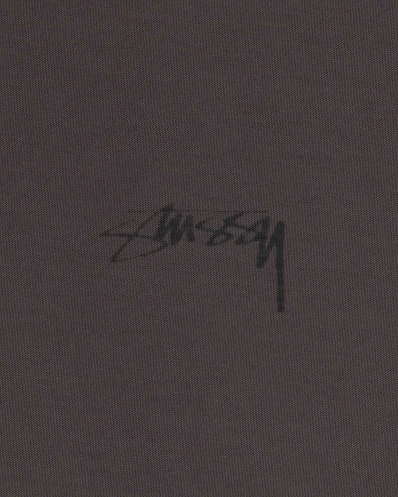 Faded Black Stüssy Lazy Tee | UWAH5-9860