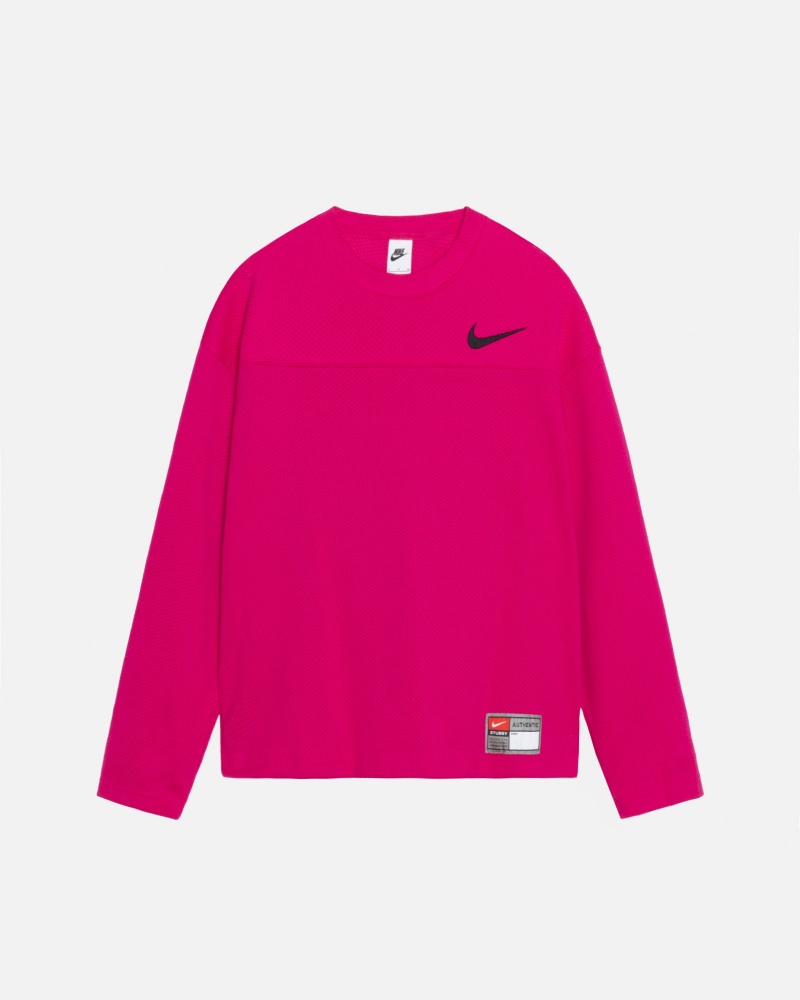 Fireberry Stüssy & Nike Dri Fit Mesh Jersey | DPXM0-5723