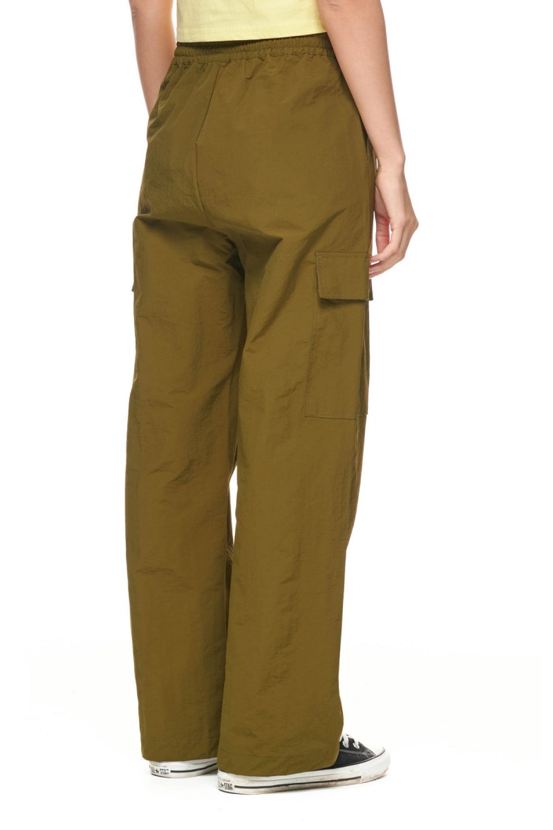 Flight Green Stüssy Nylon Cargo Pant | EQVODM-215