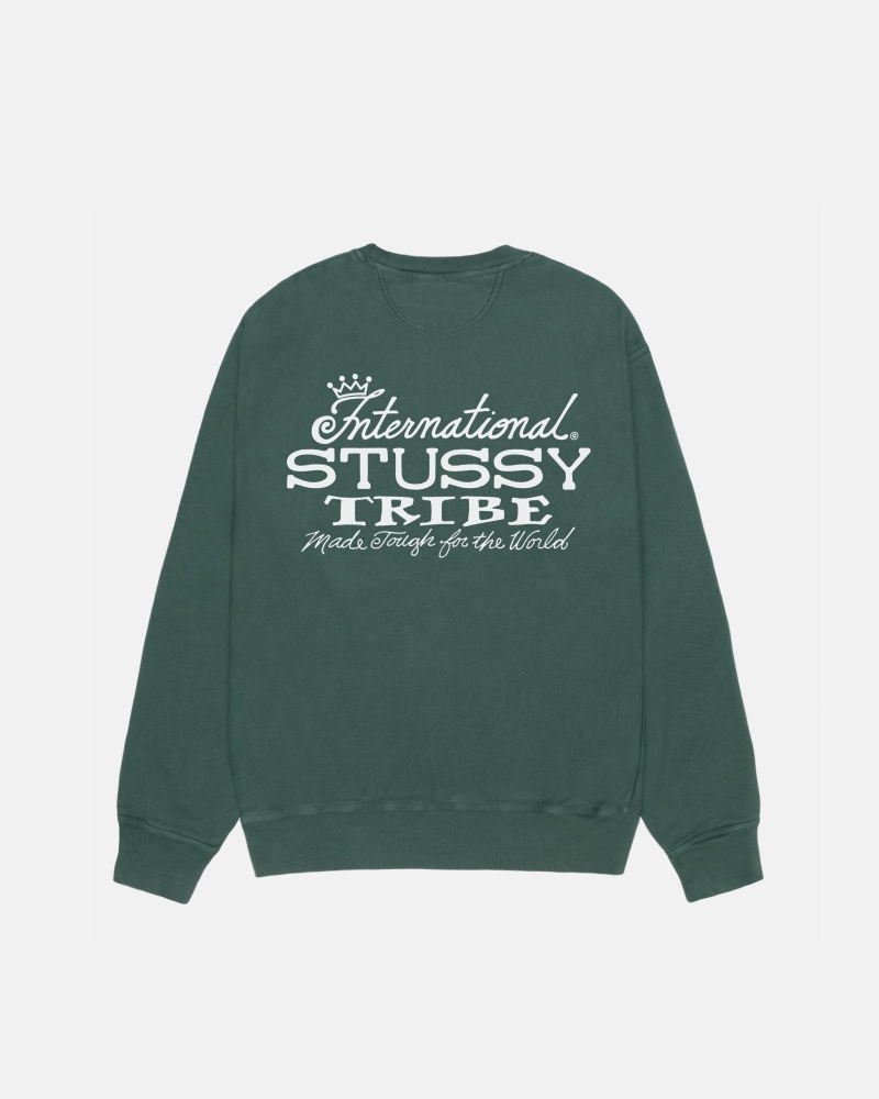 Forest Stüssy IST Crew Pigment Dyed | SFLR0-2846