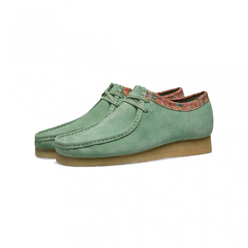 Green Multi Stüssy x Clarks Originals Wallabee | C26142409