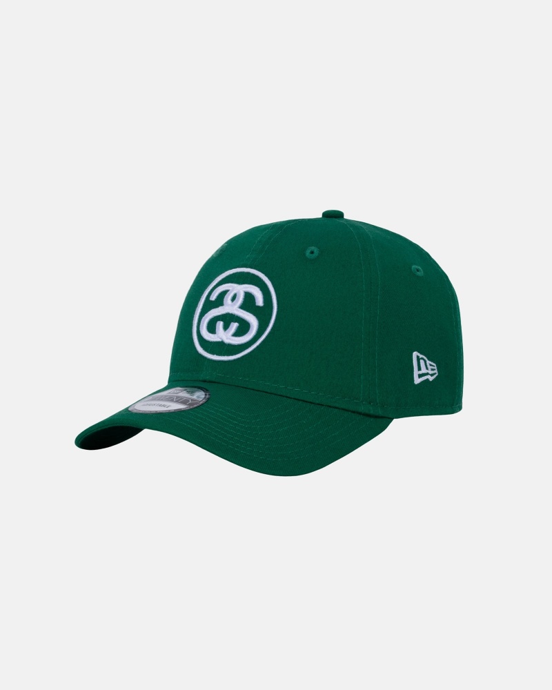 Green Stüssy New Era 9Twenty SS Link | EXOS-72503