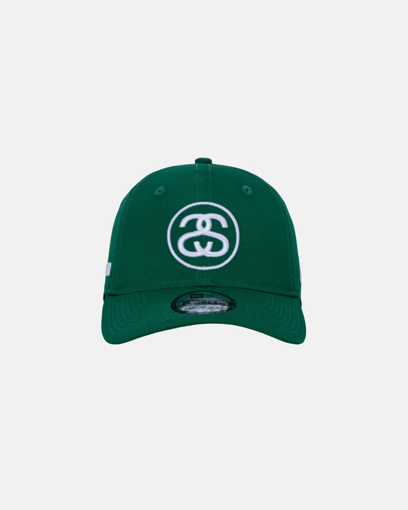 Green Stüssy New Era 9Twenty SS Link | EXOS-72503