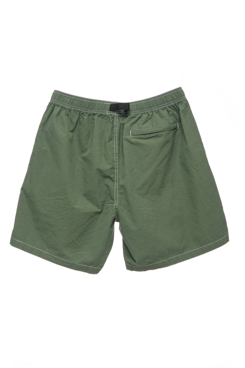 Green Stüssy Ripstop Mountain Short | WVXFDO-752