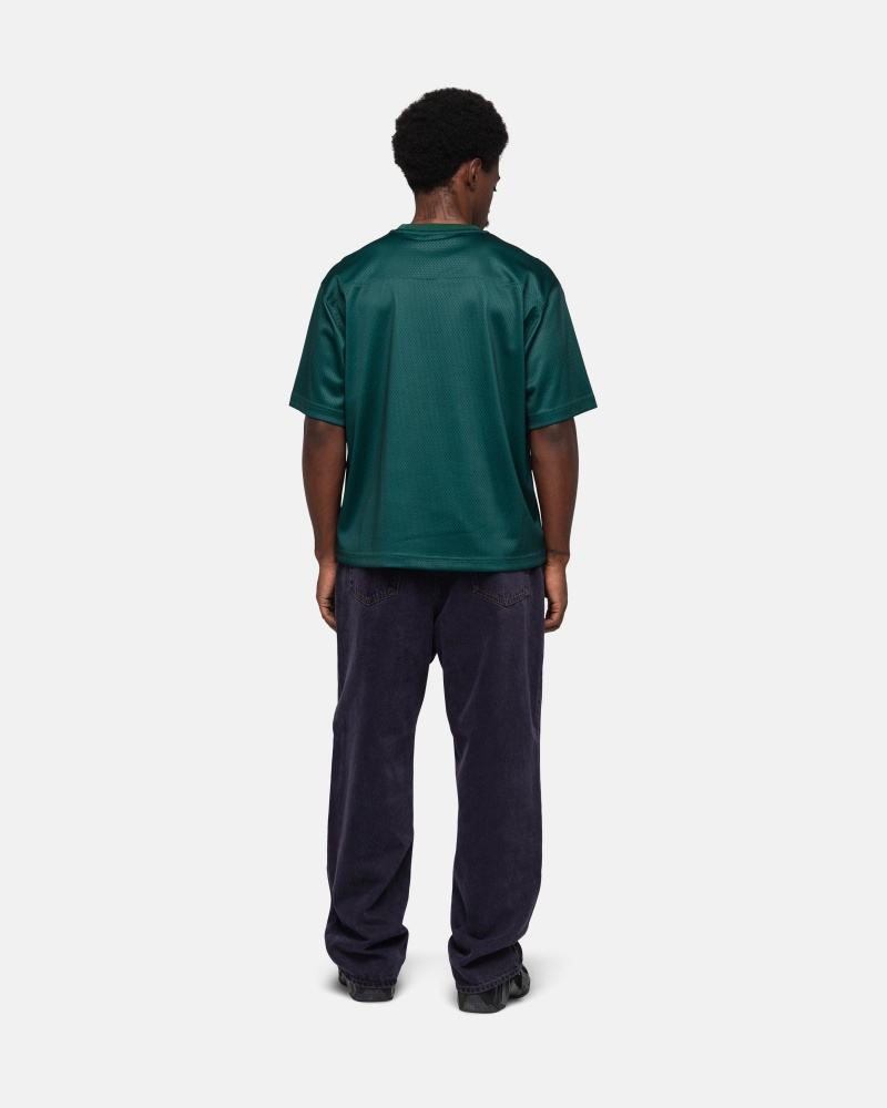 Green Stüssy Sport Mesh Football Jersey | FCGH3-4672