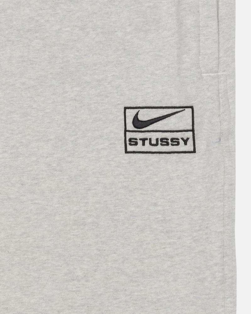 Grey Heather Stüssy & Nike Fleece Pant | KZQB0-2578