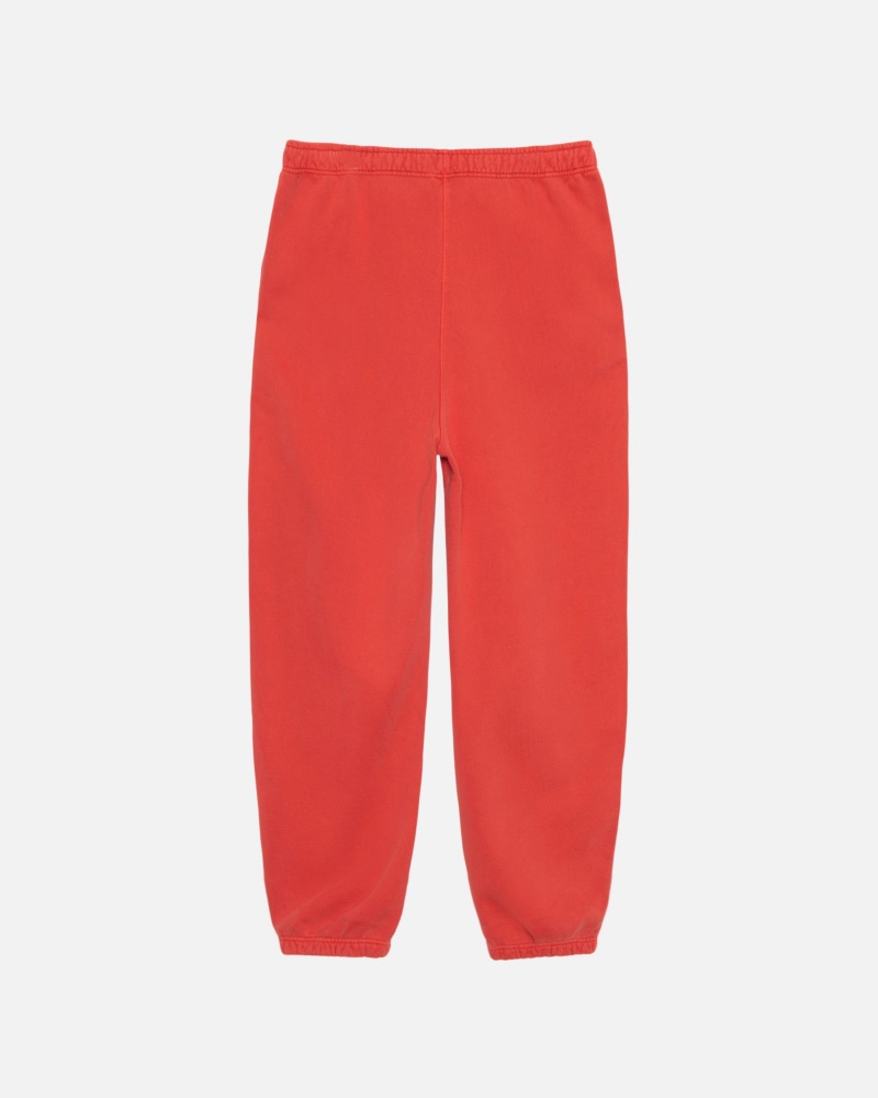 Habanero Red Stüssy & Nike Pigment Dyed Fleece Pant | DJZQ9-7682