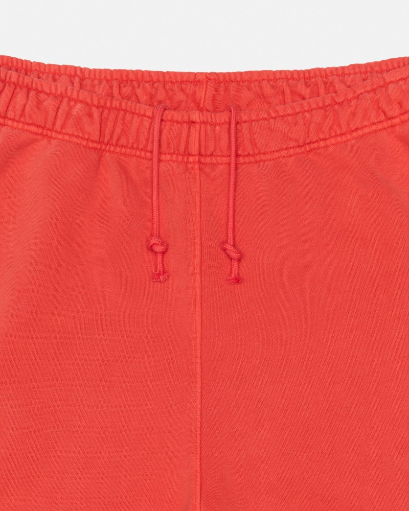 Habanero Red Stüssy & Nike Pigment Dyed Fleece Pant | DJZQ9-7682