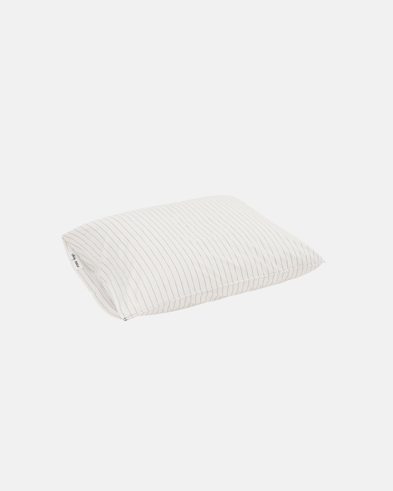 Hand Drawn Stripes Stüssy Tekla Percale Pillow Sham | INDA0-5164