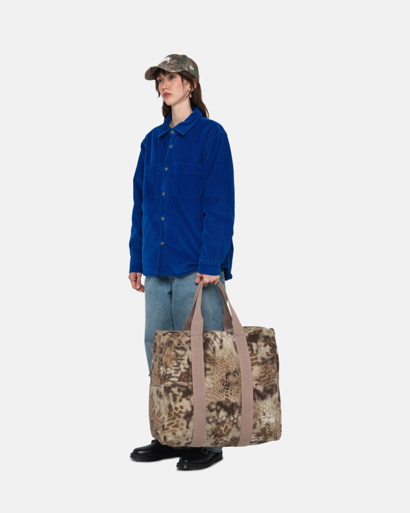 Highlander Stüssy Canvas Flight Bag | QBIG5-9846