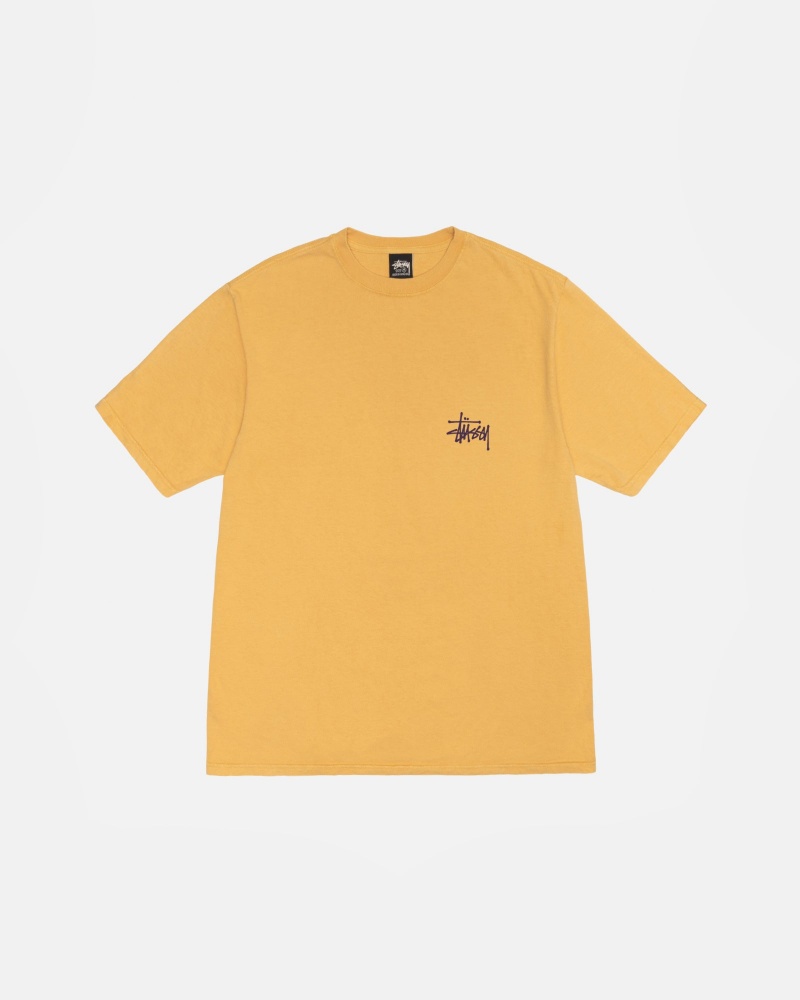 Honey Stüssy Built Tough Tee Pigment Dyed | PMDV-64271