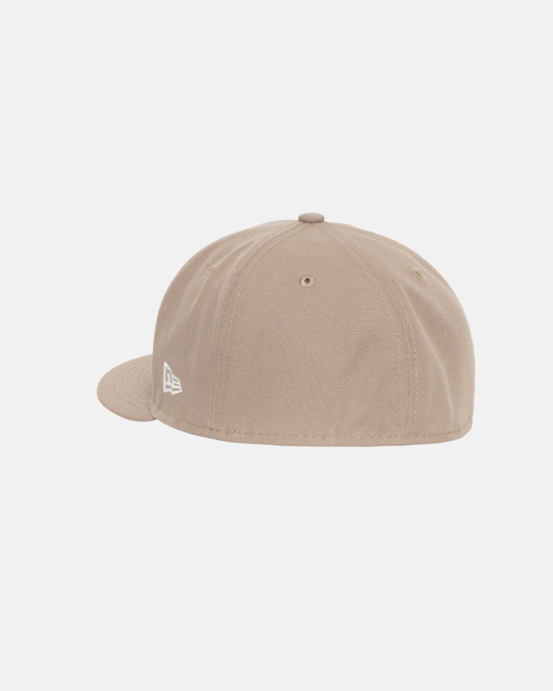 Khaki Stüssy New Era 59Fifty Authentic | OWHP8-1423