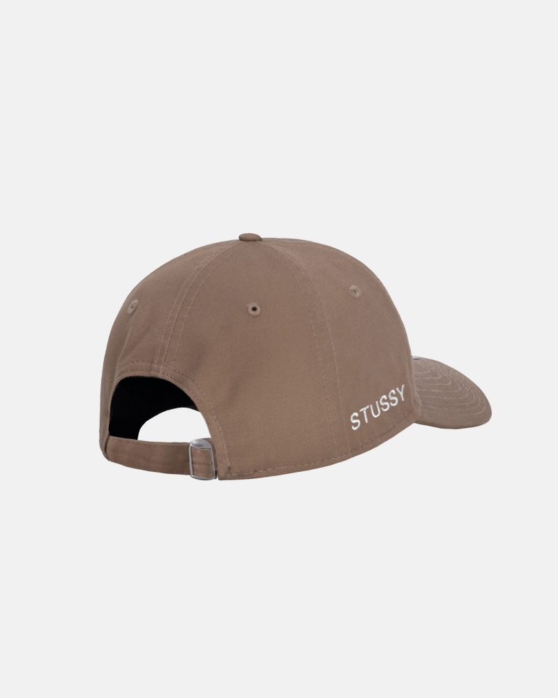 Khaki Stüssy SS Link 9Twenty Cap | FJTK7-3961