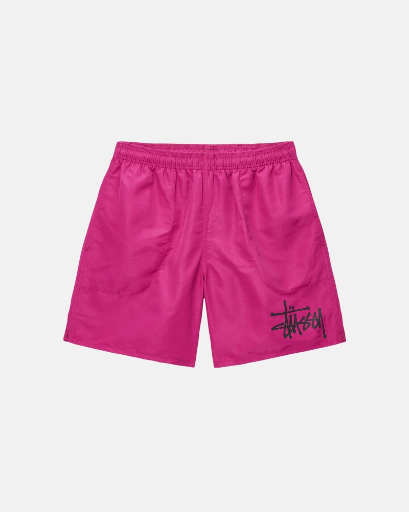 Magenta Stüssy Water Short Big Basic | XNKG0-3784