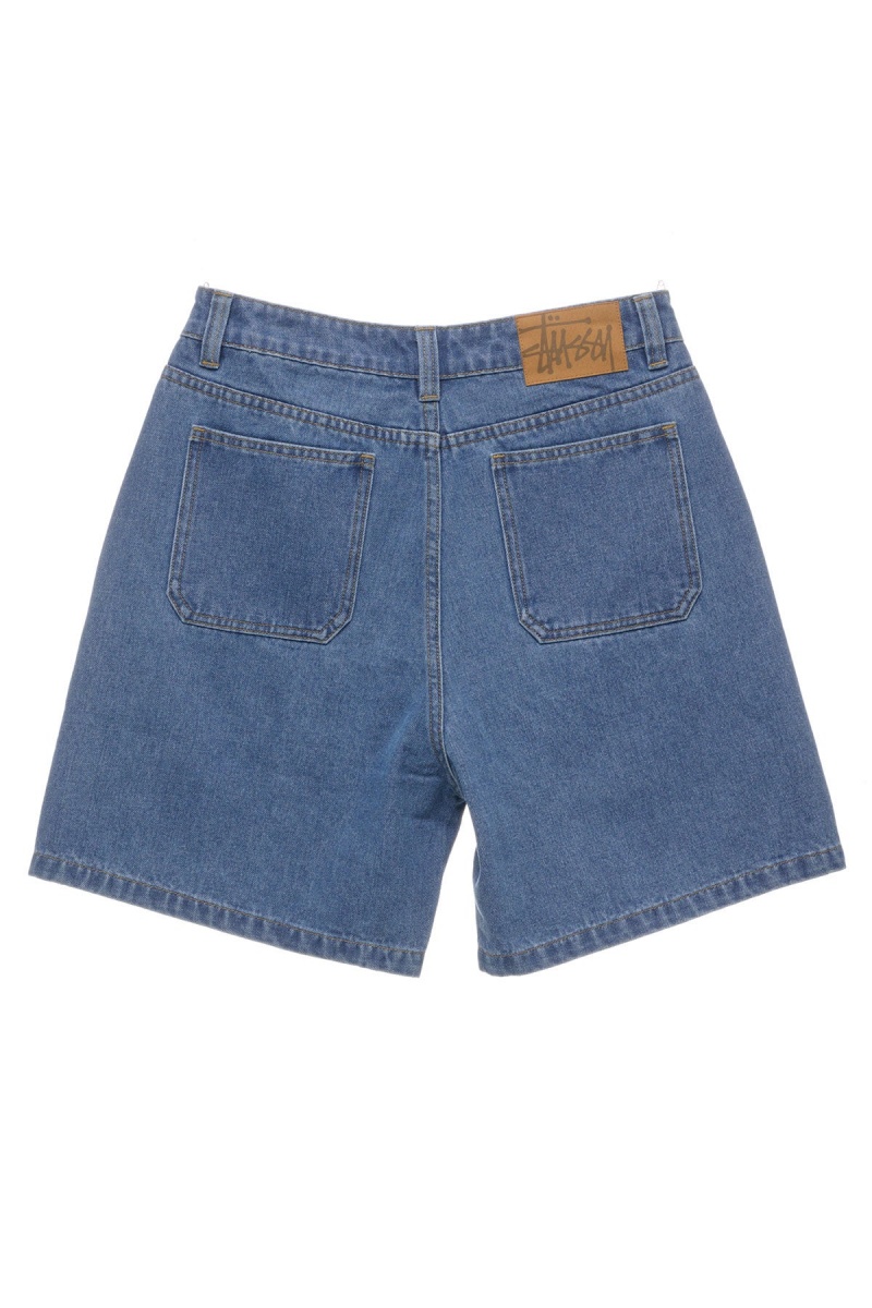 Mid Blue Stüssy Stussy Short | NCDRAQ-842