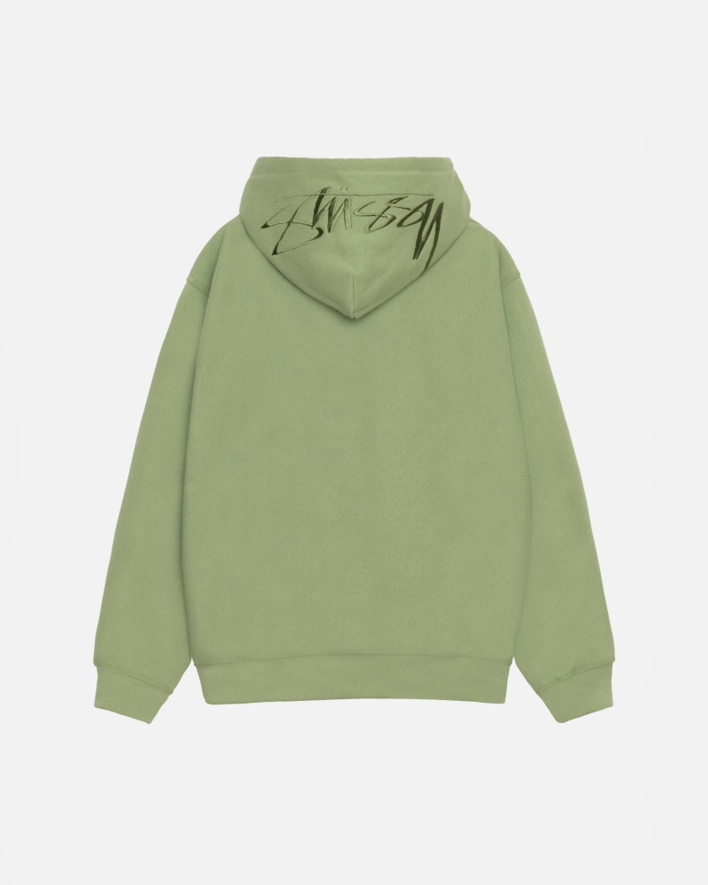 Moss Stüssy Back Hood Applique Hood | WXDY-74529