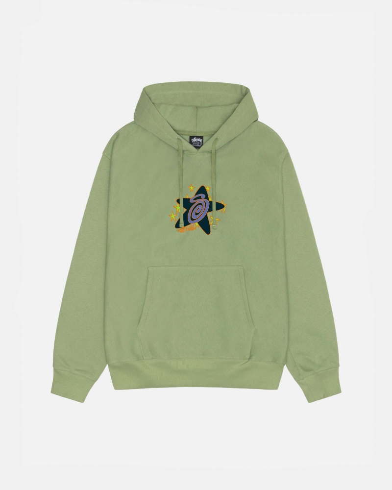 Moss Stüssy Galaxy Hoodie | SNVT-14309