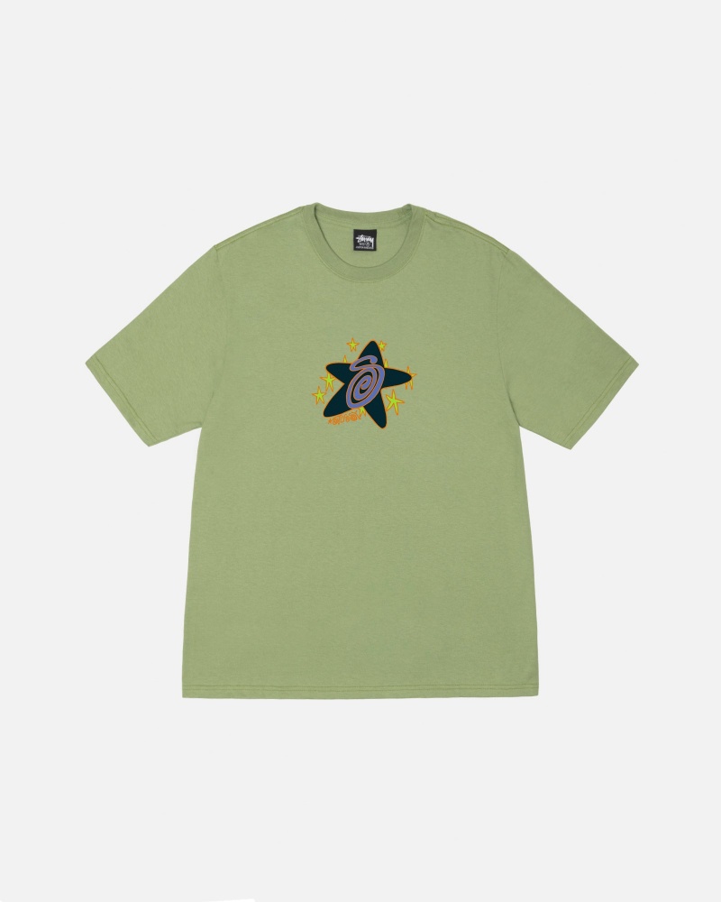 Moss Stüssy Galaxy Tee | KFNX-39168