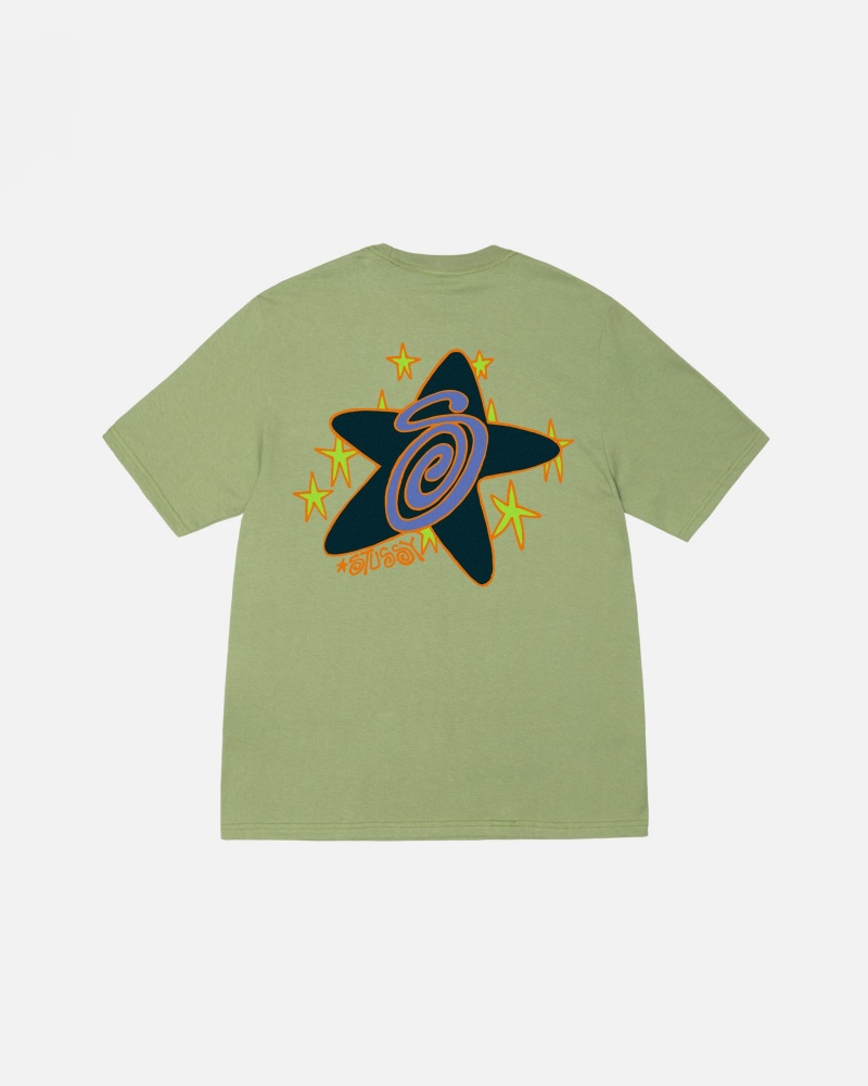 Moss Stüssy Galaxy Tee | KFNX-39168