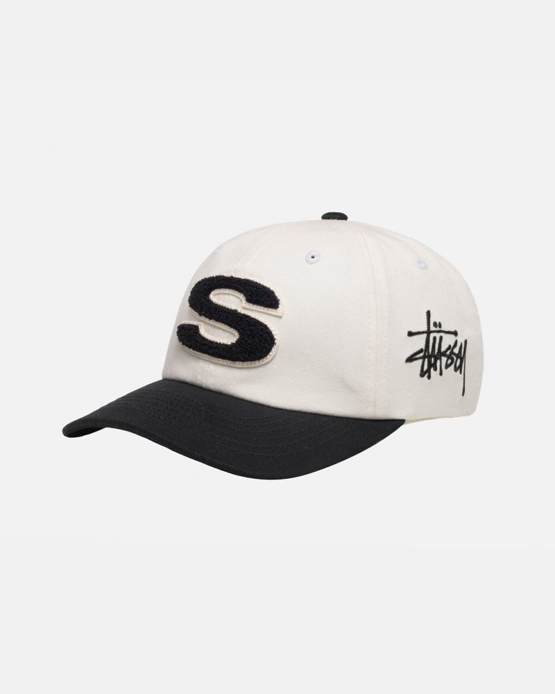 Natural Stüssy Chenille S Low Pro Cap | STHA1-8973