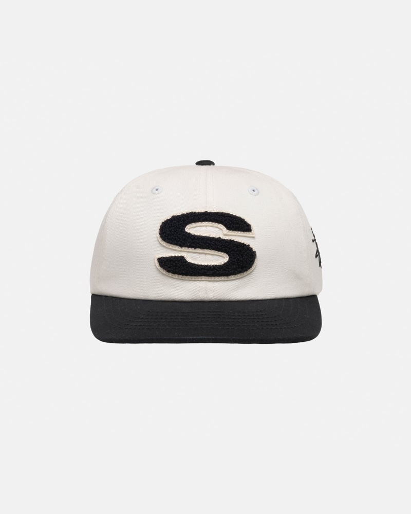 Natural Stüssy Chenille S Low Pro Cap | STHA1-8973