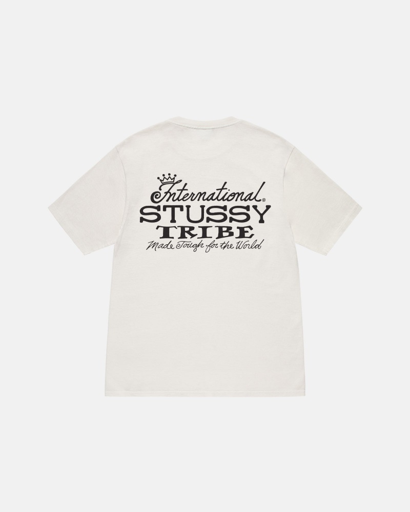 Natural Stüssy IST Tee Pigment Dyed | COYV0-7314